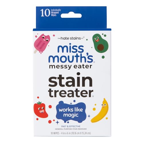 Miss Mouth's Messy Eater Stain Treater Wipes - 10 Pack