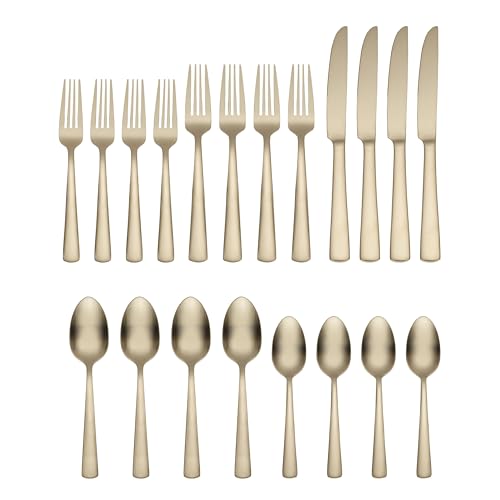 Oneida-B1025020AL21-Aptitude-Champagne-Satin-20-Piece-Flatware-Set Oneida B1025020AL21 Aptitude Champagne Satin 20 Piece Flatware Set