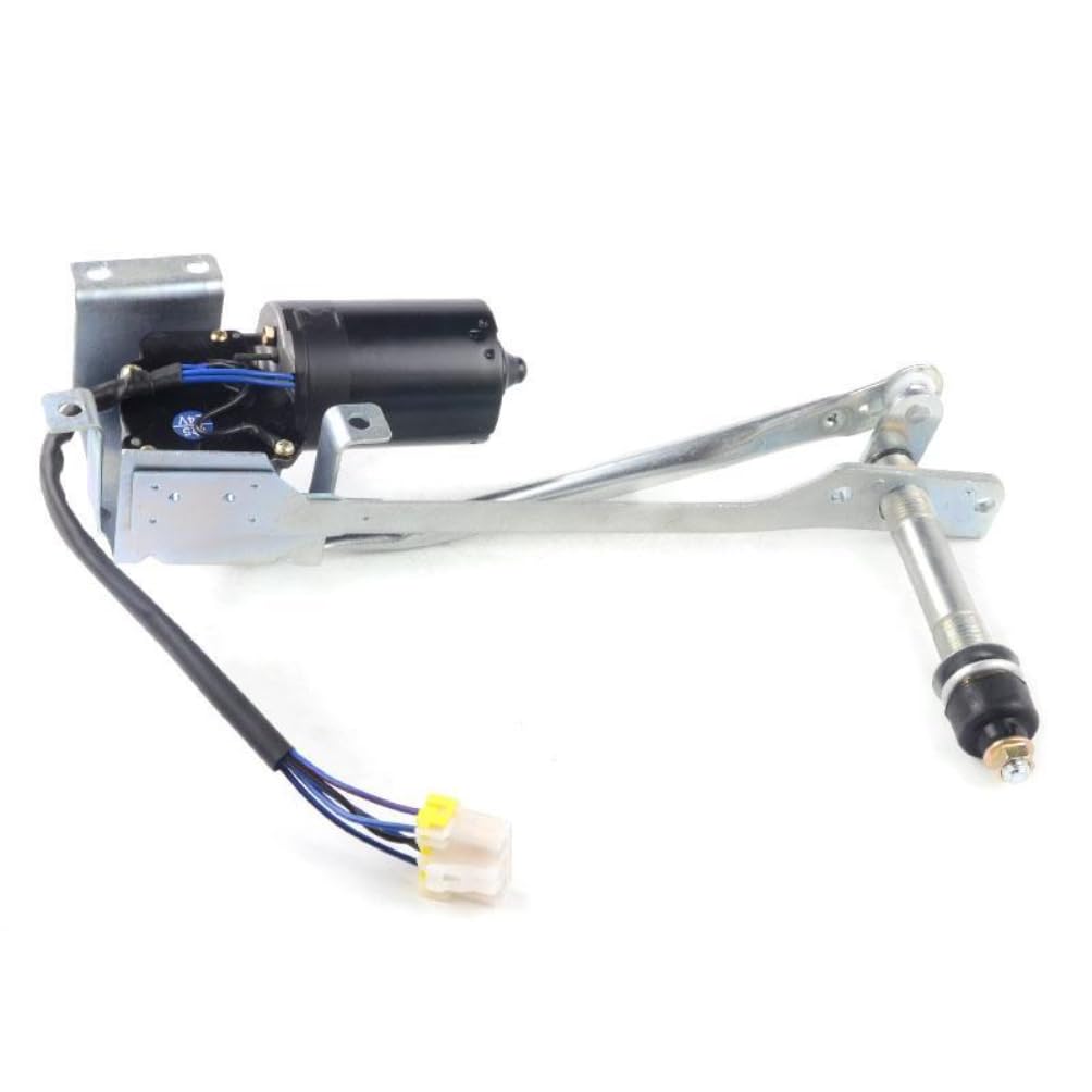 Wiper Motor with Bracket PC-7 Compatible with Komatsu PC05-7 PC40-7 PC30-7 PC35-7 PC10N-7 PC360-7 PC60-7 PC110-7 PC270-7