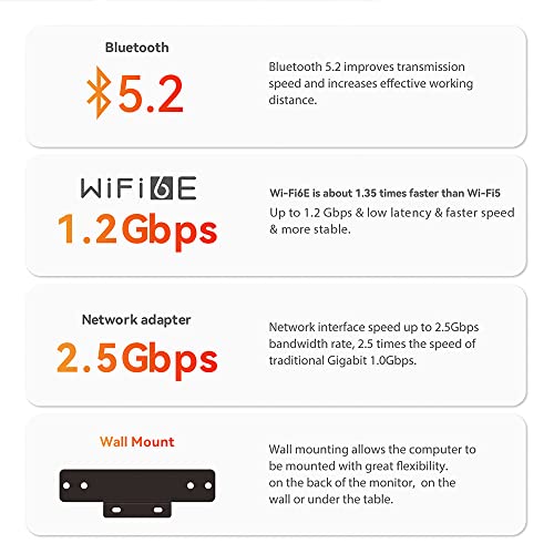 Beelink Gtr6 Gaming Mini Pc 11 Pro, Mini Computers With Amd Ryzen 9 6900Hx (8C/16T Up To 4.9Ghz), 32G Ddr5 (4800Mhz) +500Gb M.2 Pcle 4.0 Nvme Ssd, Wifi 6E, Rj45 2.5G, 4*Hdmi 8K Quad Displays, Bt 5.2 #TOP5