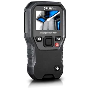 FLIR MR160 Imaging Moisture Meter with IGM Technology: Thermal Imaging, Pin & Pinless Detection, 80×60 Resolution, METERLiNK App, Rechargeable Battery – for Home Inspection & Mold Remediation