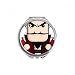 China Chinese Masterpiece Chaogai Drawing Hand Compact Mirror Round Portable Pocket Glass