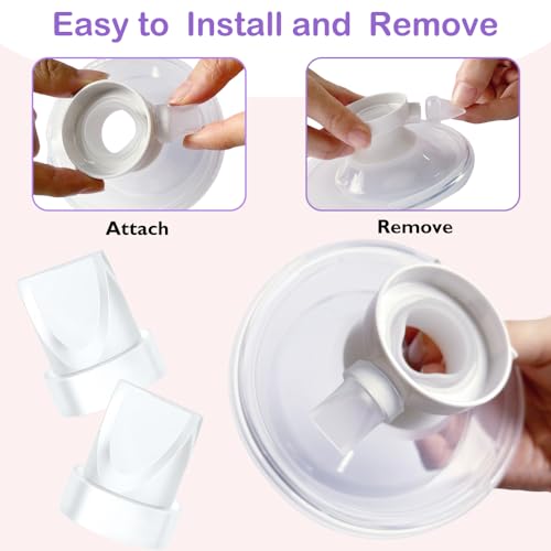 image for IVARONAL 2Pcs Duckbill Valves Compatible with Momcozy M5 Wearable Brea