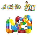 キューブレール ミニトレイン 立体軌道,2026 新しいマジックレールキューブトレインセット、3D 埋め込みレイアウト，キューブ磁気、電車セット、トラックフュージョン、子供へのクリスマス誕生日ギフト [並行輸入品]