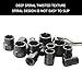 14Pcs/set Bolts & Nut Remover Set Steel Bolts Extractor Tool with Solid Storage Case Damaged Remover Extractor Socket To