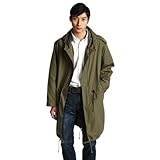(ヒューストン)HOUSTON M-51PARKA 5409M モッズコート青島モデル OLIVE DRAB オリーブドラブ S