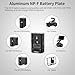 Nitze NP-F Battery Adapter Plate, with 8V/3A DC, 12V/3A DC, USB-A and USB-C Output Ports, for Sony NP-F550/ F750/ F970 Battery - N22-A1