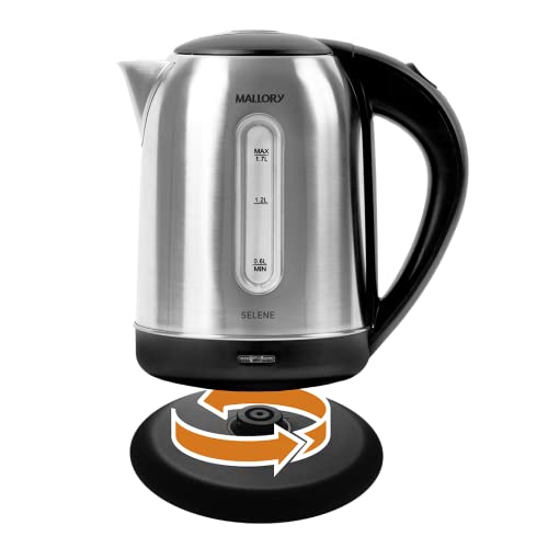Chaleira Elétrica Selene Mallory Aço Inox Desligamento Automático Jarra Pode Ser Levada a Mesa - 220