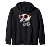 Photo Gallery cool goose bird indossare occhiali da sole graphic art felpa con cappuccio Photo Gallery cool goose bird indossare occhiali da sole graphic art felpa con cappuccio