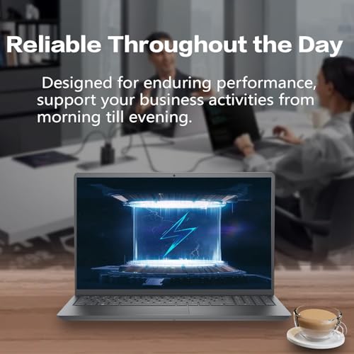 Image of Dell Vostro Business Laptop with 1 Year Office 365-15.6 inch FHD - Wi-Fi 6 - Long Battery Life - Ethernet Port - Windows 11 Pro (Intel Core i5-1235U, 64GB RAM | 2TB SSD)