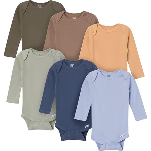 Amazon.com: Gerber Unisex Baby 6-Pack Long Sleeve Onesies