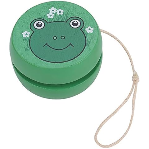 Kids Yoyo Ball Toy, Early Educational Cartoon Ball Toy for Beginners Practice (Frog) Cover