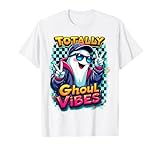 Photo Gallery ghoul vibes halloween party cool ghost maglietta Photo Gallery ghoul vibes halloween party cool ghost maglietta