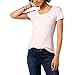 Price comparison product image Tommy Hilfiger Women's Basic Essential Cotton Easy Soft T-Shirt, Ballerina Pink, Large