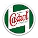 Price comparison product image Vintage Metal Sign CASTROL 14 inch ROUND Home Decor Inside Outside Bar Kitchen Pub Decorative Plaques