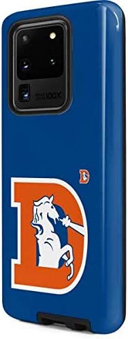 Skinit Pro Phone Case Compatible with Galaxy S20 Ultra 5G - Officially Licensed NFL Denver Broncos Retro Logo Design