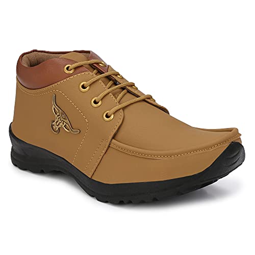 Image of Men's Casual Boots for Men Stylish, Durable & Comfortable Everyday Footwear for Travel, Work, or Outings, Ideal for All-Season Casual Use