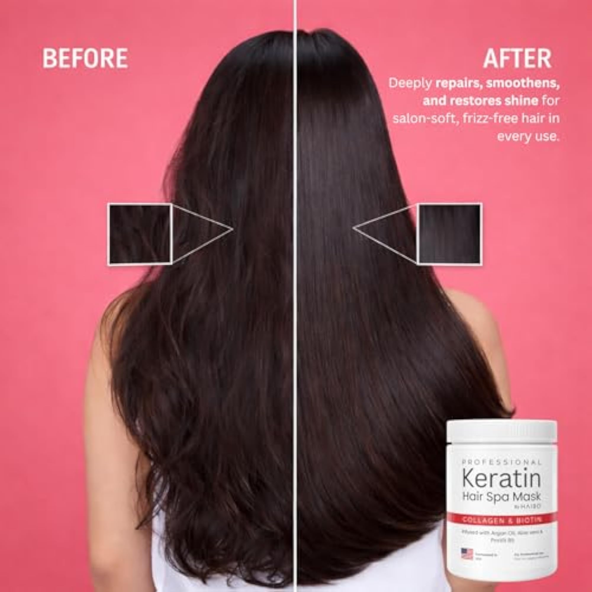 Keratin Hair Spa Mask | Deep Nourishing Treatment