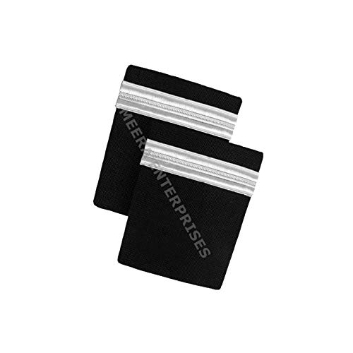 Image of Third Officer Epaulettes (Black & Silver)-01