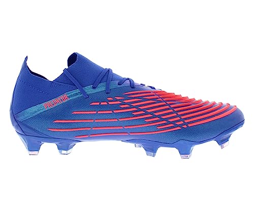 Image of adidas Predator Edge.1 Low Firm Ground Mens Shoes Size 11.5, Color: Hi-Res Blue /Turbo /Hi-Res Blue