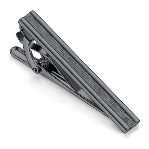 Mr.Van Gun Black Tie Clip for Men Cover