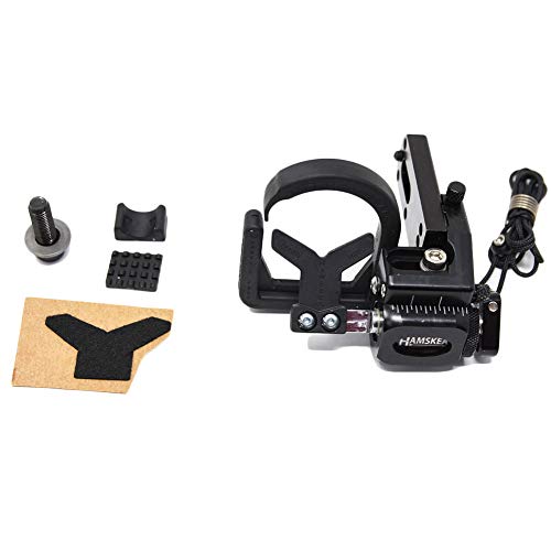 Hamskea Archery Solutions Hybrid Hunter Pro Right Hand Black Micro Tune Arrow Rest (210772) #TOP4