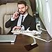 11.8” 1/100-Scale Aviation Airplane Models Alloy Diecast Airplane, Gulfstream G650 Resin Model Airplane with Stand and Gift Box Adult Collectibles and Decoration Gift