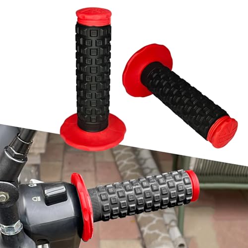 Tobenbone Pegas de motocicleta, borracha para motocicleta, 2,5 cm para guidão, acessórios universais