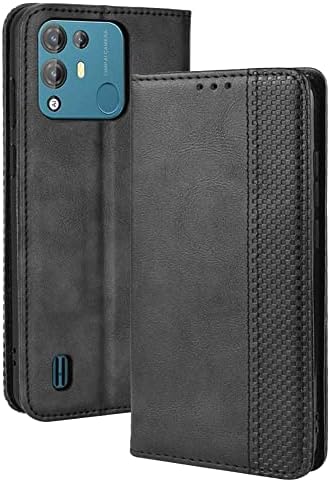 MOJIA Coque Pour Oukitel C1 / C1 Pro, Étui En Cuir, PU Housse Pochette