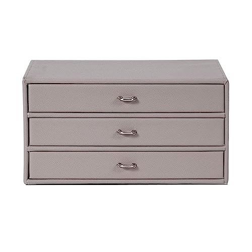 Organizador de Joyas Caja de Almacenamiento de Joyas Multicapa Gran Capacidad Pendientes Collar Pulsera Broche Joyas Caja de Regalo para Niñas Organizador de Joyas