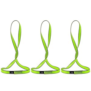 18MM Nylon Climbing Sling Runner 23KN CE2008/EN566 Rock Climbing Webbing Straps for Outdoor Climbing, Rappelling, Swing, Yoga Hammock etc