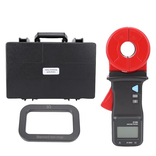 Ohmmètre de terre WALFRONT 0,01-1000 Ω pour tests électriques - 6