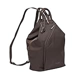 Reißverschluss-Hauptfach Picard Damen Tiptop Rucksack, Braun (Cafe), 11x33x20 cm