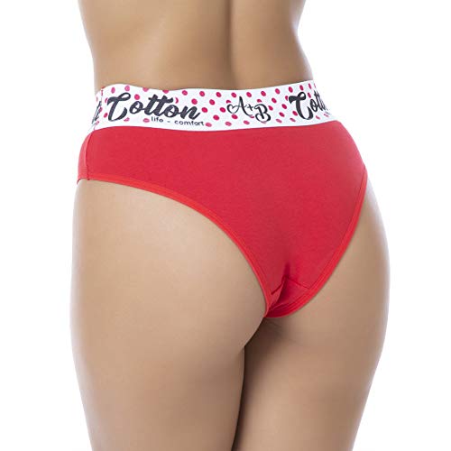 Kit com 10 Tangas Cotton A+B Algodão Penteado