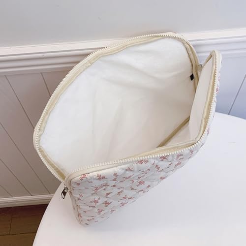 Funda para portátil 14 pulgadas con diseño floral acolchado miniatura 5