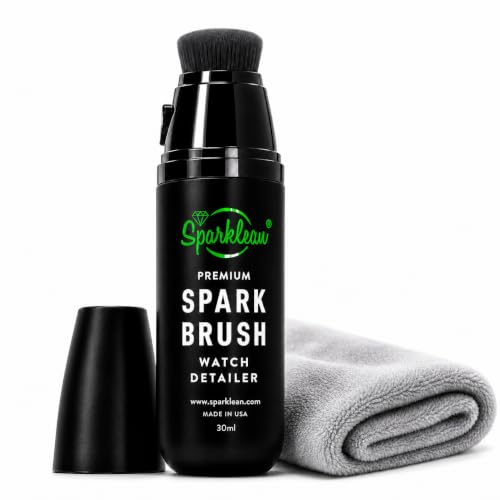 Sparklean SparkBrush Watch Cleaning Brush + Diamond Ring Cleaning Kit · Pre-Filled Solution · 200+...