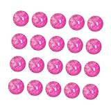 Abaodam ガラスビーズ ファッションビーズ ジュエリーメイキング用 ネックレス ブレスレット アクセサリー作り ピンク