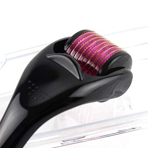 AUFGELD-AG540-Titanium-Microneedle-540-Needles-10mm-Derma-Roller-Skin-Care-for-Face-Facial-Wrinkles-Hair-Loss-Stretch-Marks-Hair-Regrowth-Micro-Needles-Professional-Microneedling-Derma-Needling-Kit