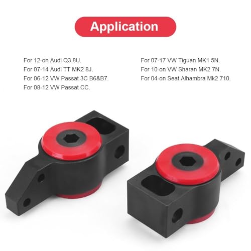 Kit de bujes de control delantero de PU para VW Passat B6 B7 CC Audi TT 7