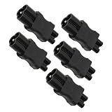 Lazmin112 PlzejciOwka DO Gniazda Zasilania, 5 Sztuk IEC320 C6 DO IEC320 C5 10A 2,5A PZewód ZasiLający ZłąZE WTYWOWE, ZASILAZ DO OBUDOWY PDU PDU LAPTOP UPS