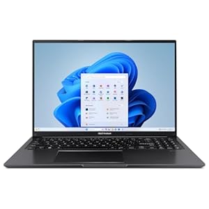 ASUS Vivobook 16 Laptop 16 pulgadas, WUXGA (1920 x 1200) pantalla 16:10, CPU Intel Core i7-13700H, gráficos Intel Iris X, 8 GB de RAM, SSD de 1 TB, Windows 11 Home, negro Indie, F1605VA-DS74