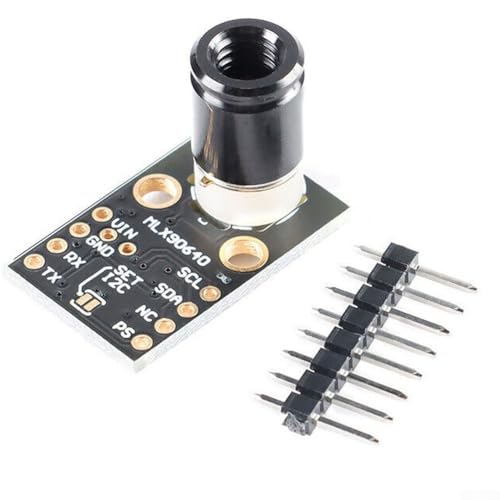 Mlx90640Ba Mlx90640 Amg8833 - Módulo sensor de cámara de imagen térmica infrarroja 32 x 24 y para matriz de píxeles de 8 x 8, detección de interfaz I2C (Mlx90640Bab)
