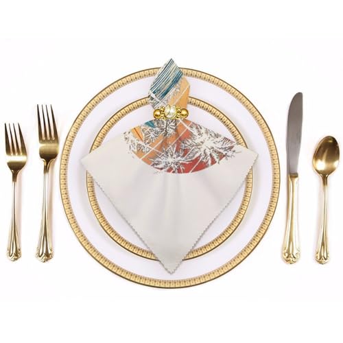 Servilleta cuadrada de alta suavidad y acabado fino para mantelería de restaurante 4