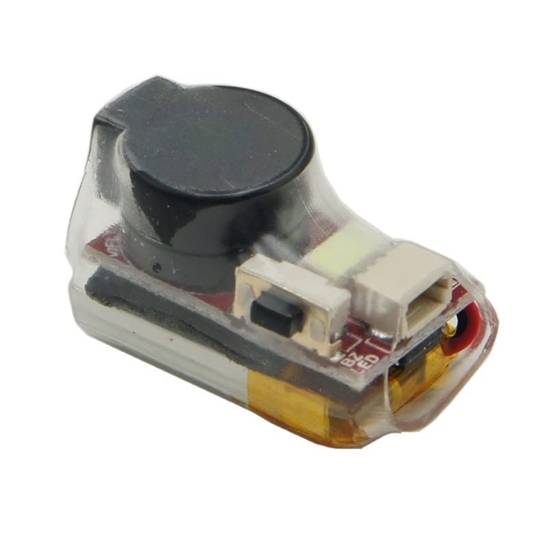 akcesoria do dronów Super głośny 5 V Buzzer Tracker Ponad 100dB Wbudowana bateria LED Samozasilanie dla FPV Racing Micro Dalekiego zasięgu LR4 Drone (Color : 1PC)