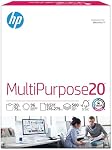 HP Printer Paper 8.5x11 MultiPurpose 20 lb 3 Ream Case 1500 Sheets 96 Bright Made in USA FSC Certified Copy Paper HP Compatible 112530C