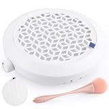 Staubabsaugung Für Nägel Mit Filter，80W Nagelstaubsammler leistungsstarker Vakuumventilator, Staubsammler Nagel mit wiederverwendbarem Filter Nagelstaubabsaugung für Maniküre im Salon und zu Hause