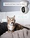 blurams Pet Camera 2K, 360° Dog Camera with Phone App, PTZ Indoor Cameras for Home Security Indoor, 2-Way Audio, Motion Tracking, Color/IR Night Vision, Siren, Cloud&SD(2.4GHz Only)