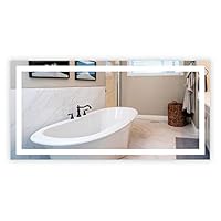 Algopix Similar Product 16 - Mirrors  Marble Rectangle LED Vanity