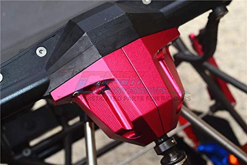 GPM For Traxxas Unlimited Desert Racer 4X4 (#85076-4) Upgrade Parts Aluminum Rear Axle Case Carrier - 1 Set Blue