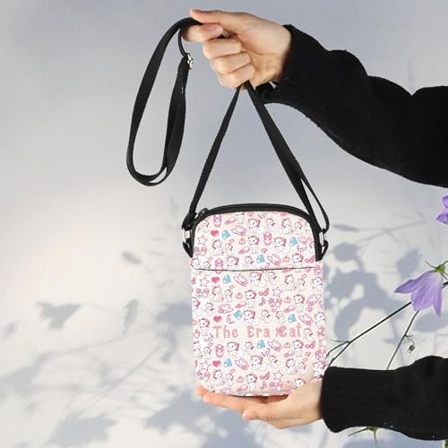 MNIGIU Cartoon Cat Lover Gift Kawaii Animal Shoulder Bag The Era Cat Crossbody Bag Animation Merch3